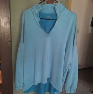 Aerie Blue Pullover Hoodie